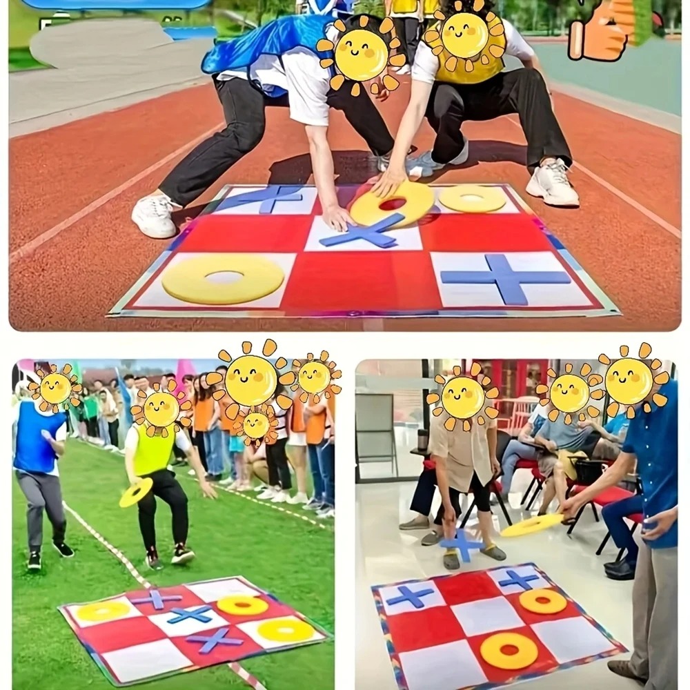 Party Games Group For Adults - Tic Toe Checkers Game Interaction Leisure