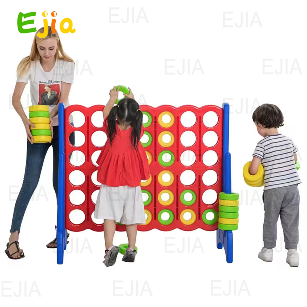 Giant Connect Four - Giant Connect Four 4 Plastic Educational