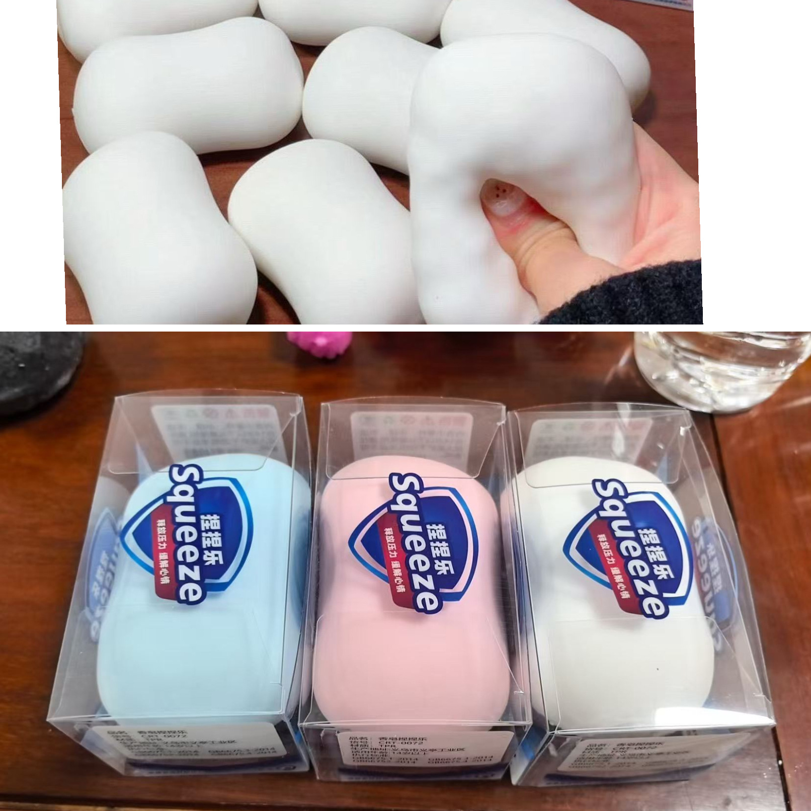 Party Games Gifts - Handmade Simulated Soap Crispy Stress Ball