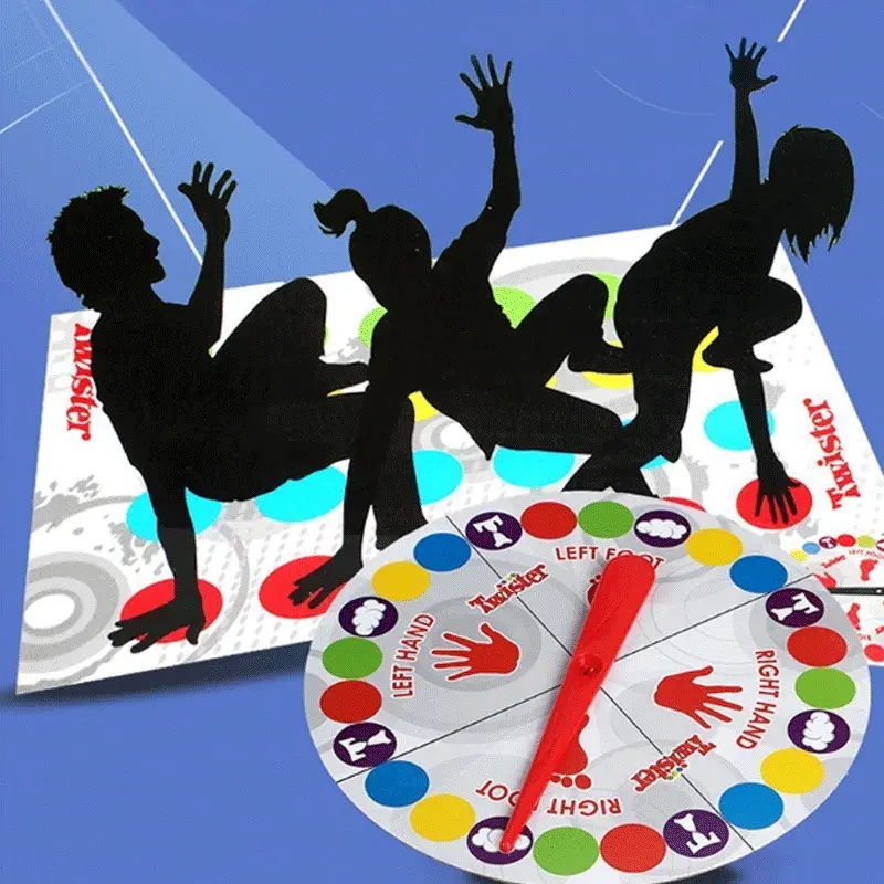 Party Games Group For Adults - Twister Inspired Dance Mat Family Game