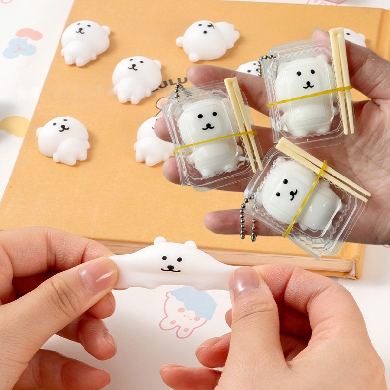 Lunch Box Squishy JOKE Bear Ka - Party Games Gifts 评论和价格