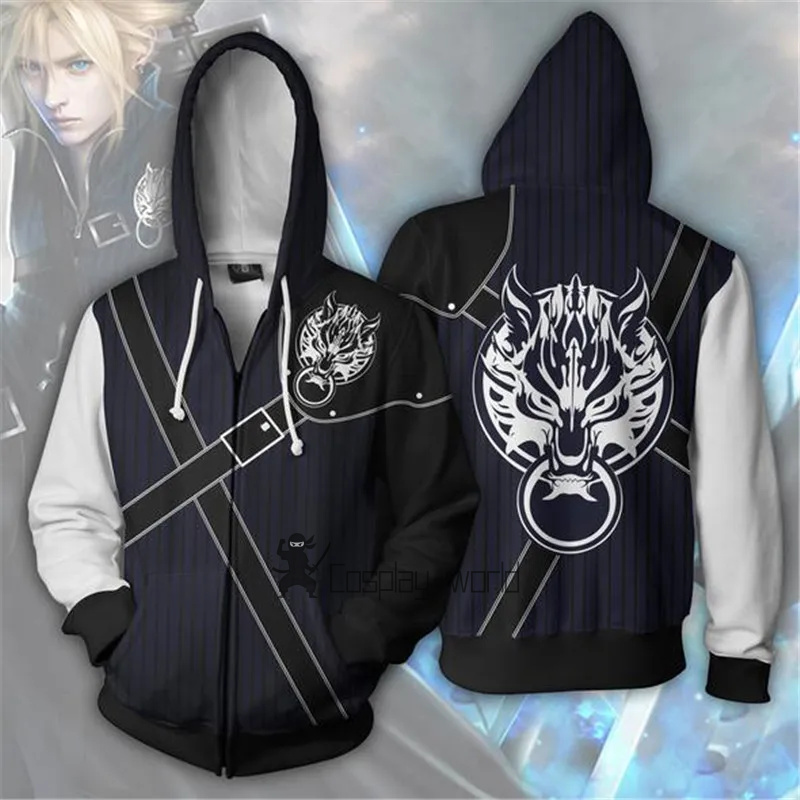 Final Fantasy Cosplay Hoodie Z - Party Games Carnival 评论和价格