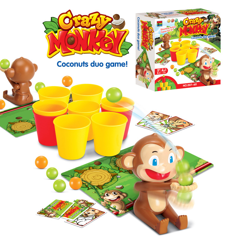 Crazy Monkey Party Board Games - Party Games For 3 People 评论和价格