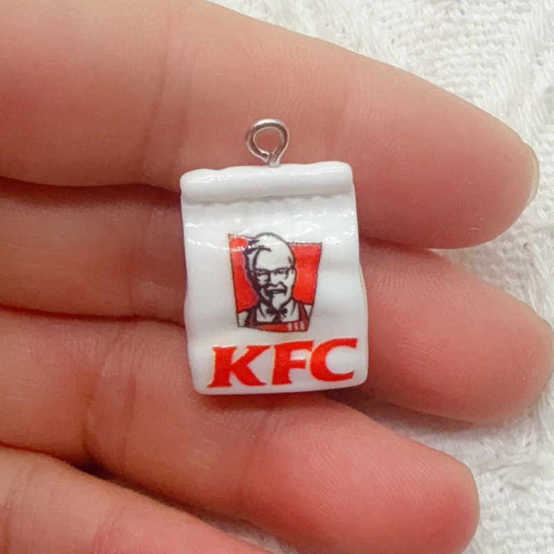10pcs cartoon resin food bag k - Party Games Gifts 评论和价格