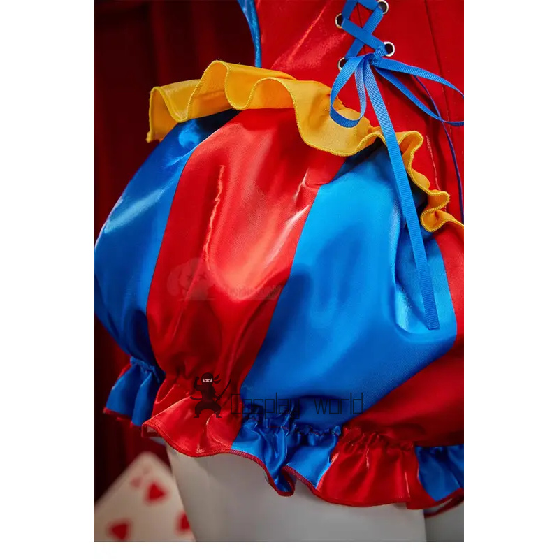 Newly Pomni Cosplay Costume fo - Party Games Name 评论和价格
