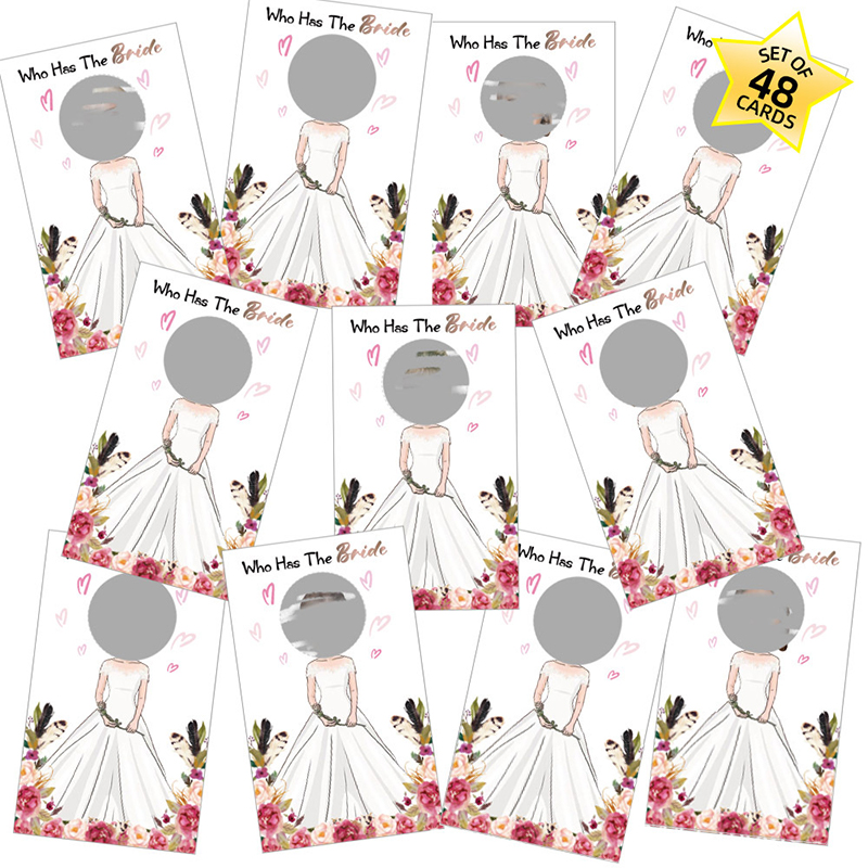 New Bridal Shower Games - Who  - Party Games Bridal Shower 评论和价格