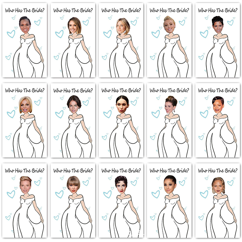 New Bridal Shower Games - Who  - Party Games Bridal Shower 评论和价格