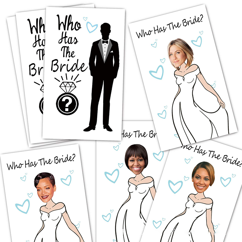 New Bridal Shower Games - Who  - Party Games Bridal Shower 评论和价格