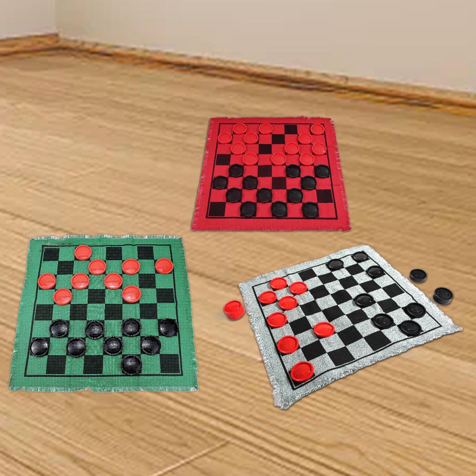 Giant Checkers Board Game Set, - Tic Tac Toe Giant 评论和价格
