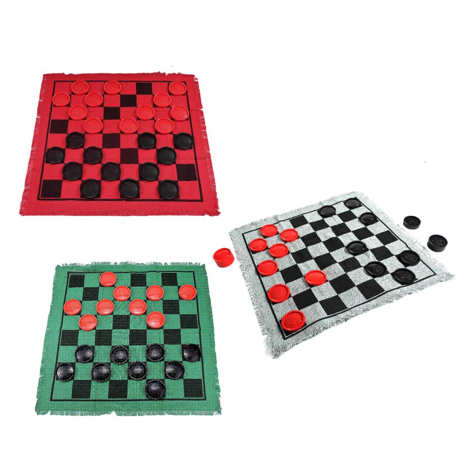 Giant Checkers Board Game Set, - Tic Tac Toe Giant 评论和价格