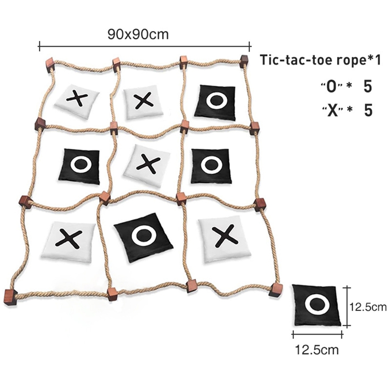 Giant Tic-Tac-Toe Outdoor Game - Tic Tac Toe Giant 评论和价格