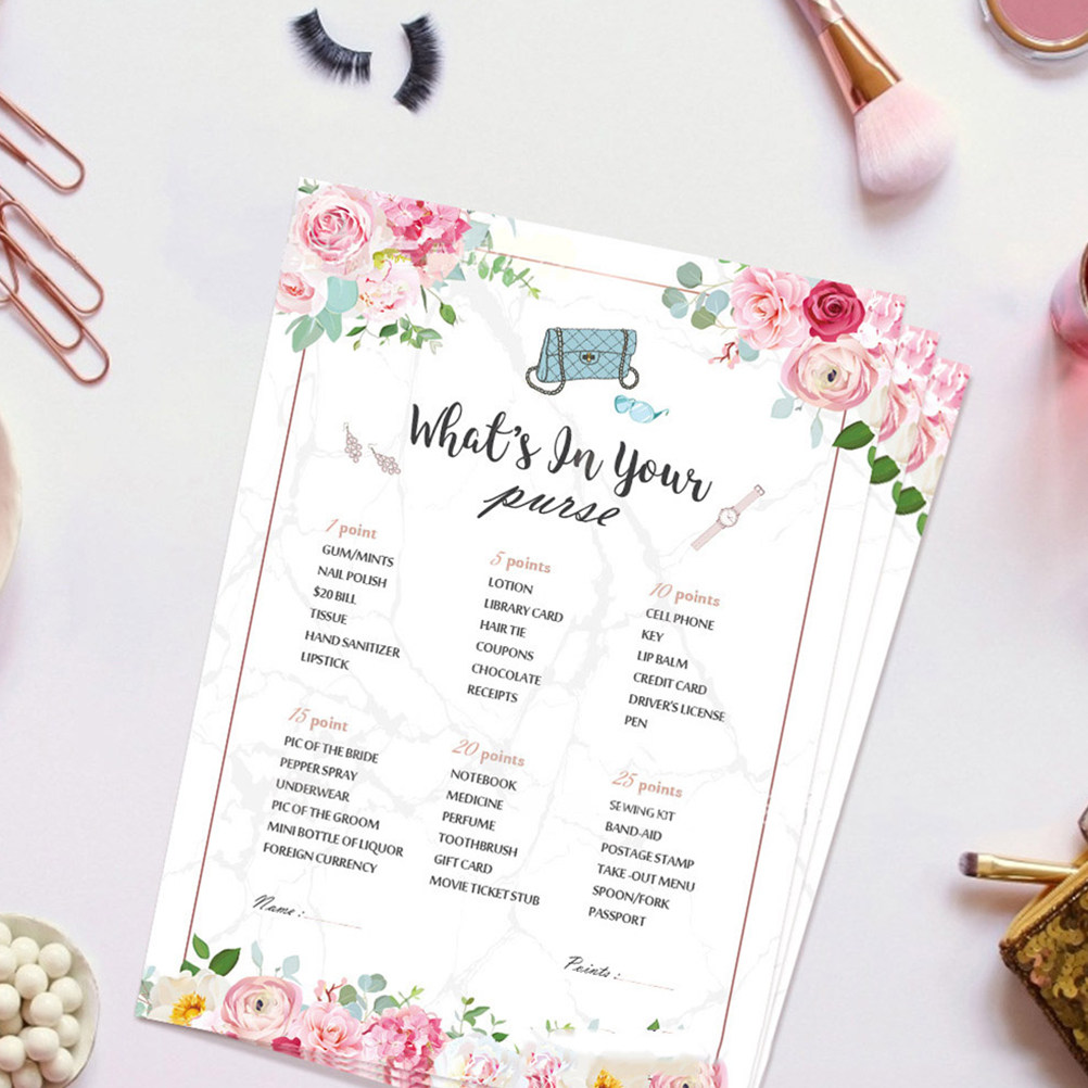 48 Pcs Bachelorette Card for B - Party Games Bridal Shower 评论和价格