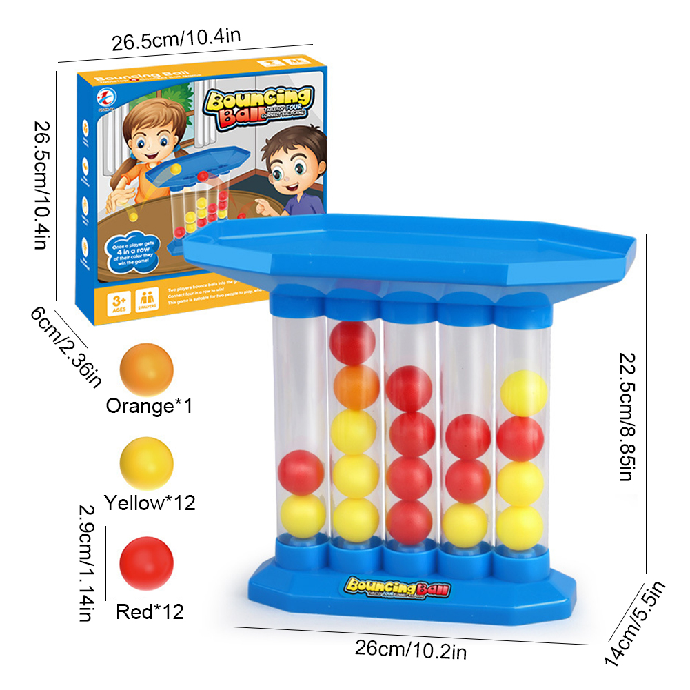 Bouncing Balls Board Game Pare - Party Games For 3 People 评论和价格