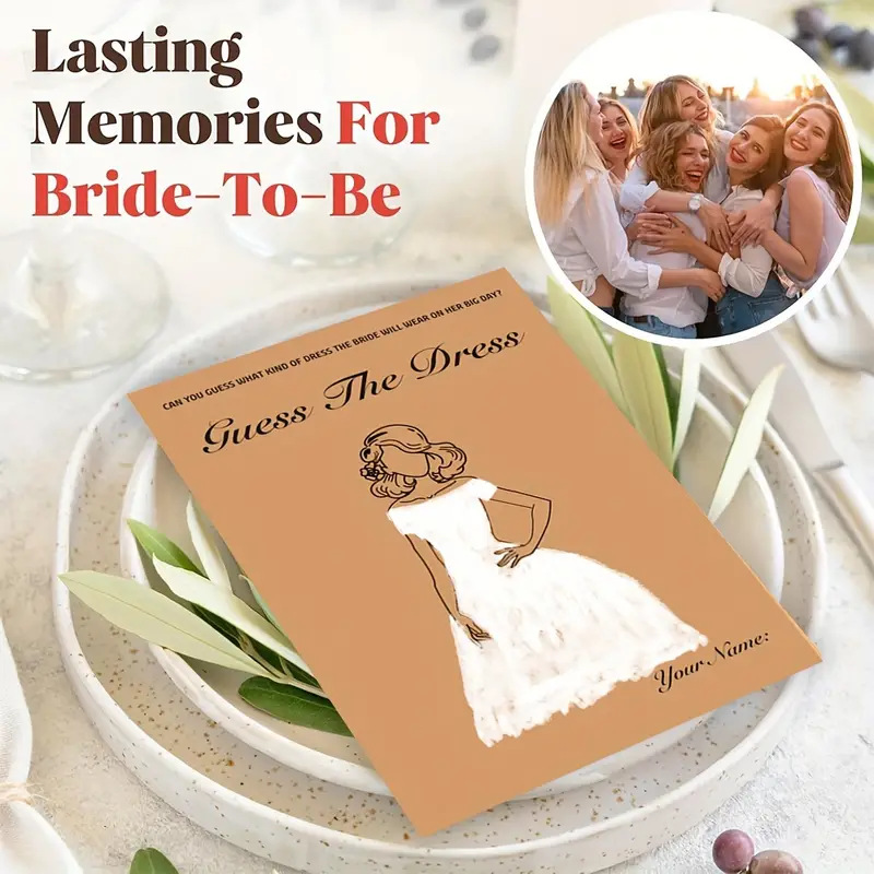 20pcs/Set Funny Guess The Dres - Party Games Bridal Shower 评论和价格