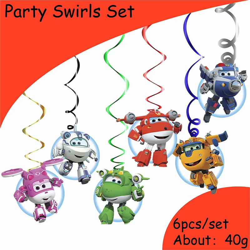 Cartoon  Super Wings Theme Par - Party Games Bridal Shower 评论和价格