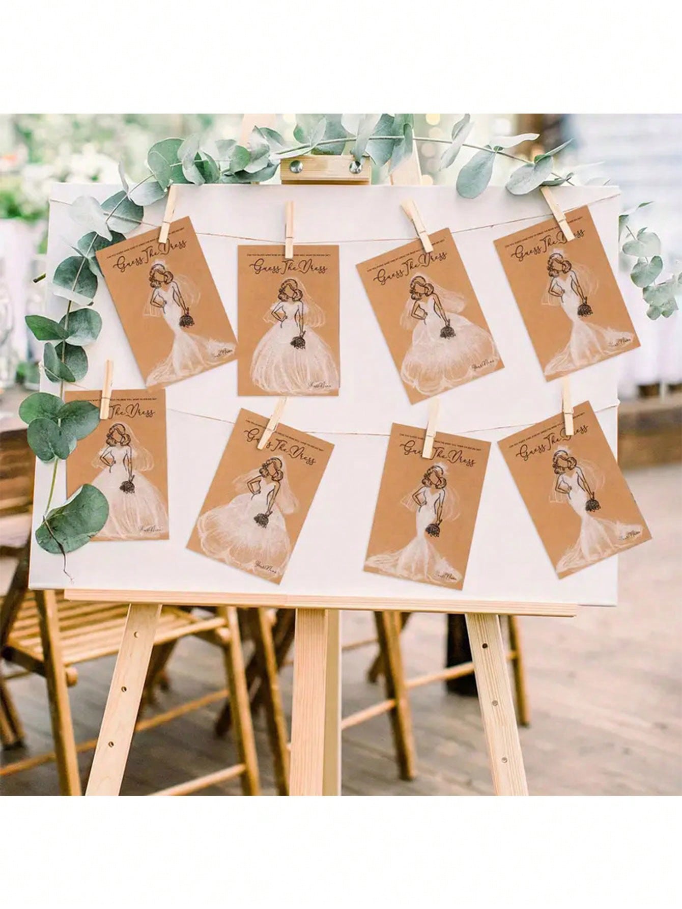 20/40pcs Dress Guessing Bridal - Party Games Bridal Shower 评论和价格