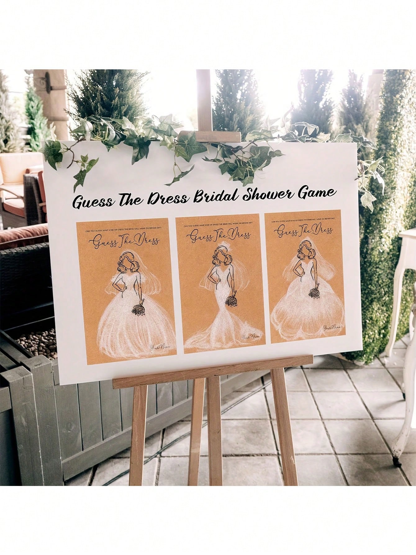 20/40pcs Dress Guessing Bridal - Party Games Bridal Shower 评论和价格