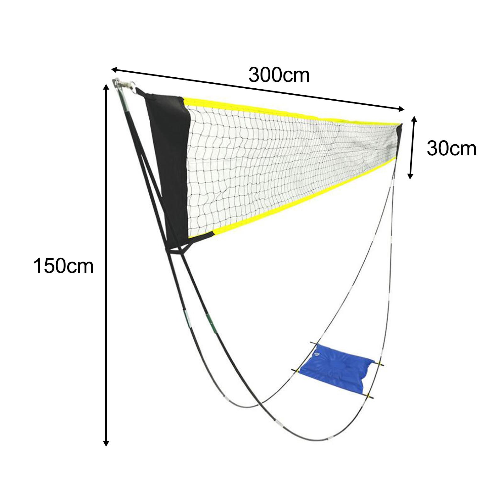 Badminton Net Set Foldable Vol - Badminton Set Garden 评论和价格