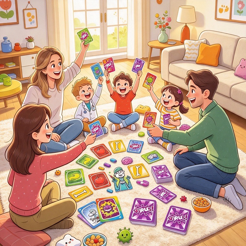 2026 Family Strategy Card Game - Party Games Group For Adults 评论和价格