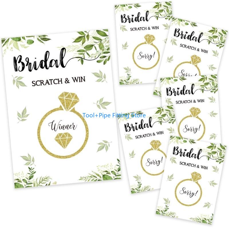 F92B Bridal Shower Scratch Off - Party Games Bridal Shower 评论和价格