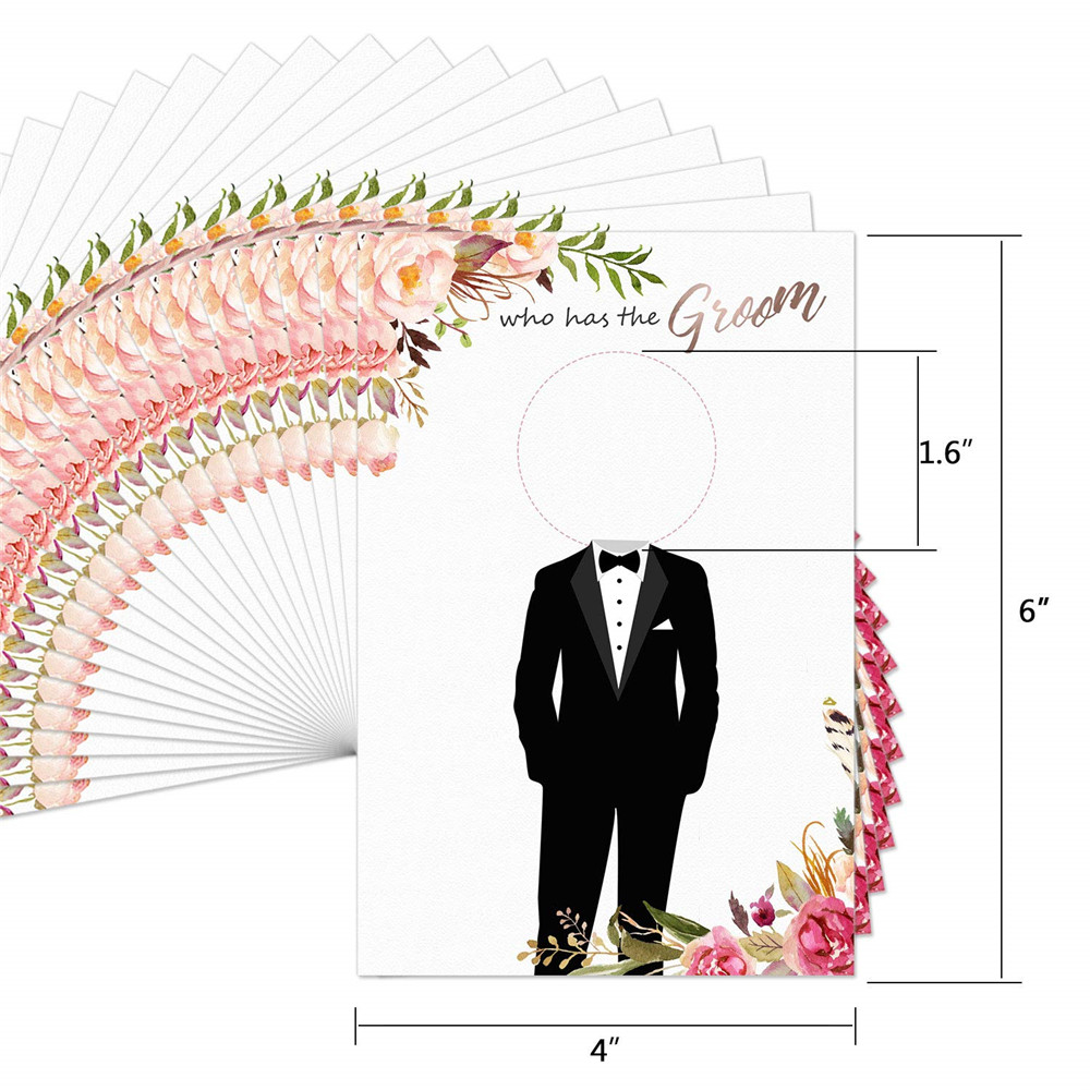Bridal Shower Games - Who Has  - Party Games Bridal Shower 评论和价格