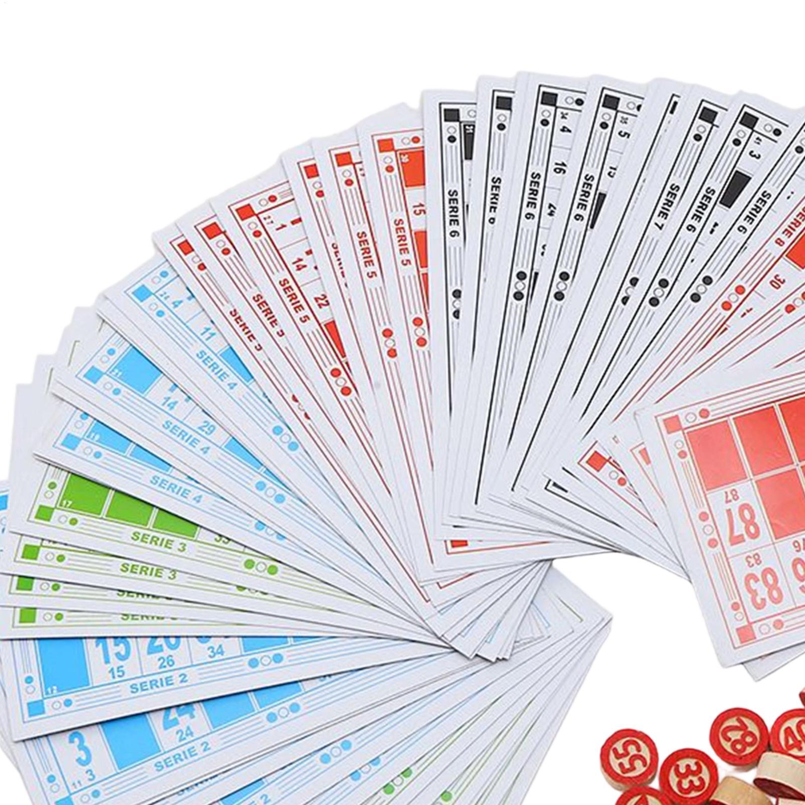 Bingo Set Wooden Funny Educati - Party Games Group For Adults 评论和价格