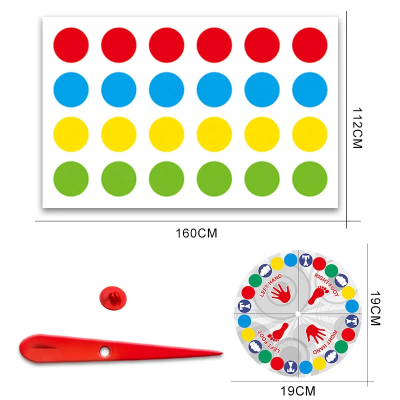 Hot-Selling Twister Game, Clas - Party Games For 3 People 评论和价格